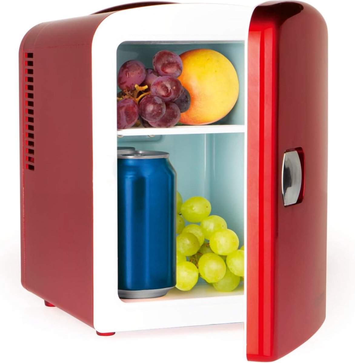 Equivera Mini Fridge - Fridge - Mini Fridge for Drinks - Mini Fridge Eten En Drinken - Mini Koelkast - Mini Koelkasten - Minikoelkast - Koelkastje -