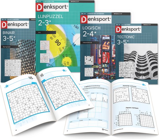 Foto: Denksport logisch puzzelboek pakket nr 7