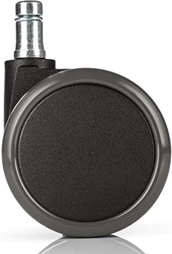 Set de 5 roulettes pour sols durs, roulettes pour chaise de bureau 11 mm/50 mm - Allemagne