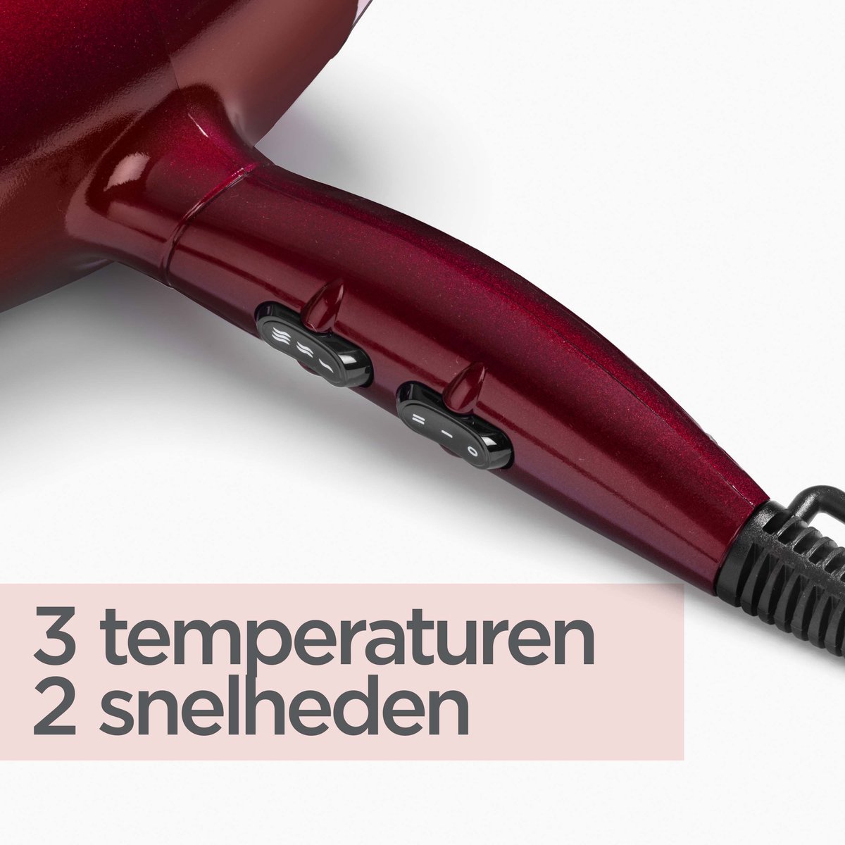 BaByliss 5912PE Föhn - Lichtgewicht met Krachtige DC-motor - afbeelding 2