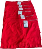 Boxers hauts femme - Sans couture - Microfibre Lot de 6 L/XL 40-46 beige