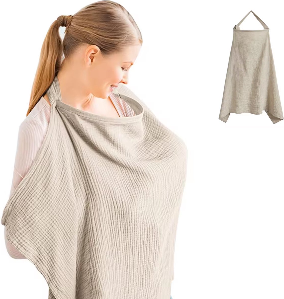 Goedkoopste Joyful Parenting Voedingsdoek - Verstelbaar - Uitwasbaar - Borstvoedingsdoek - Borstvoeding - Doek