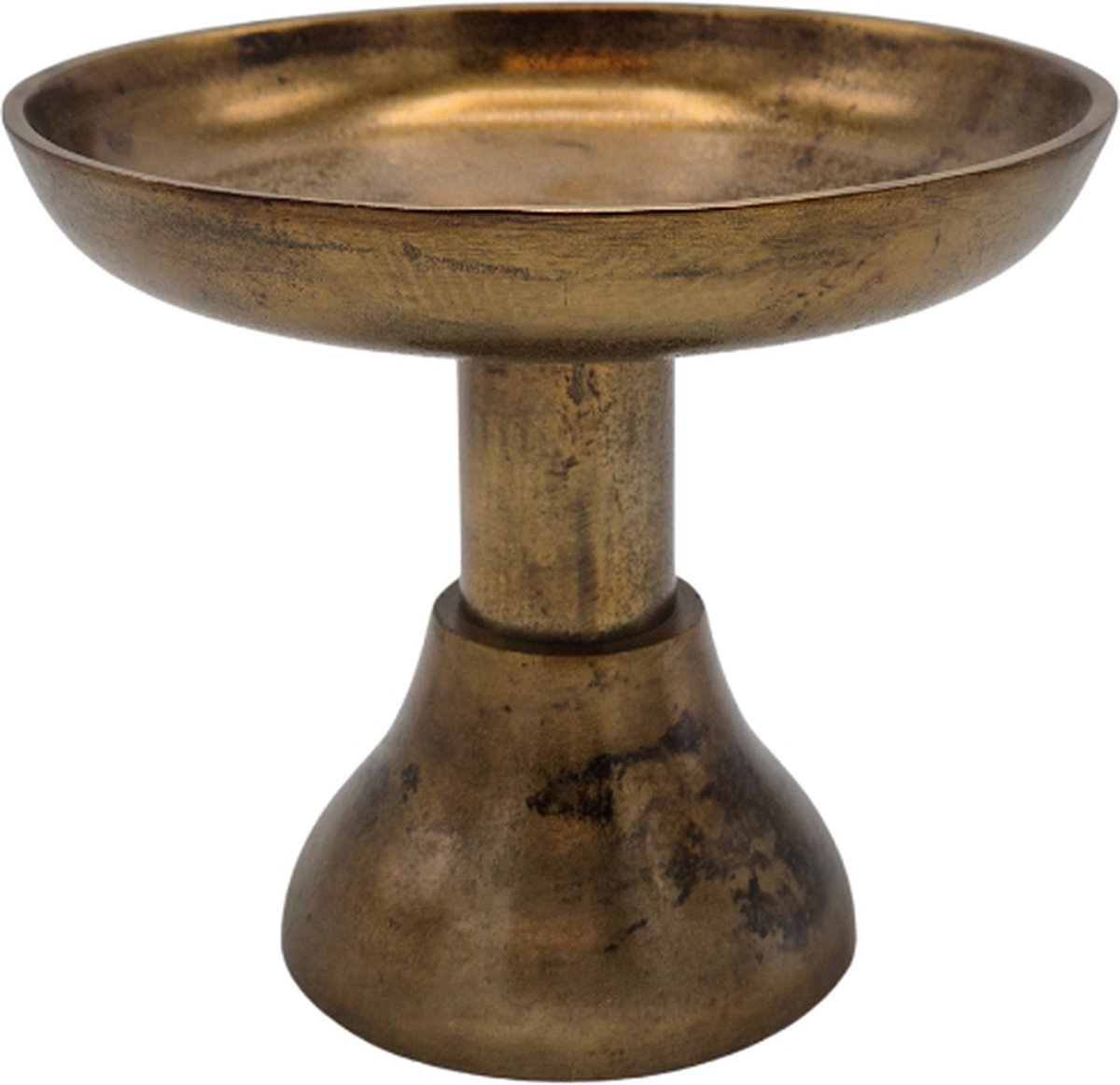 Deco4yourhome® - Etagère - Plateau - Snoepjes - Goud - Gold - Maud -16cm hoog