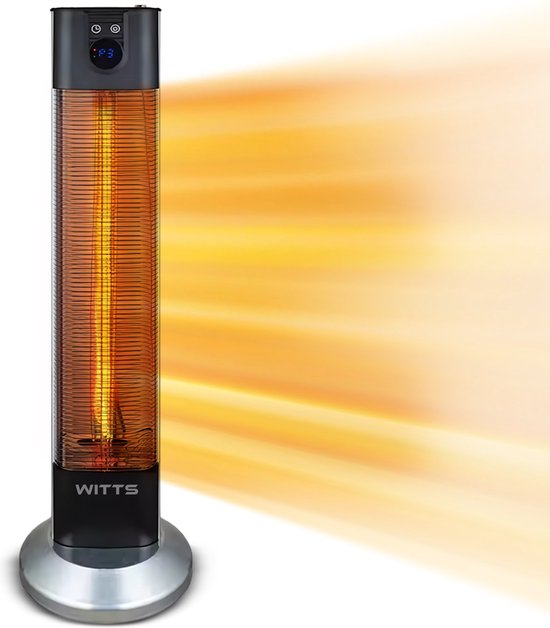 WITTS - Infrarood Verwarming - Elektrische Kachel - Terrasverwarmer - Kachel - Verwarming - Convectorkachel Electrisch