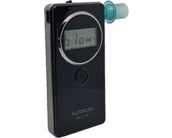 Alcoscan ALC-1 alcoholtester - brandstofcel sensor - verwisselbare sensormodule - instelbare meeteenheid
