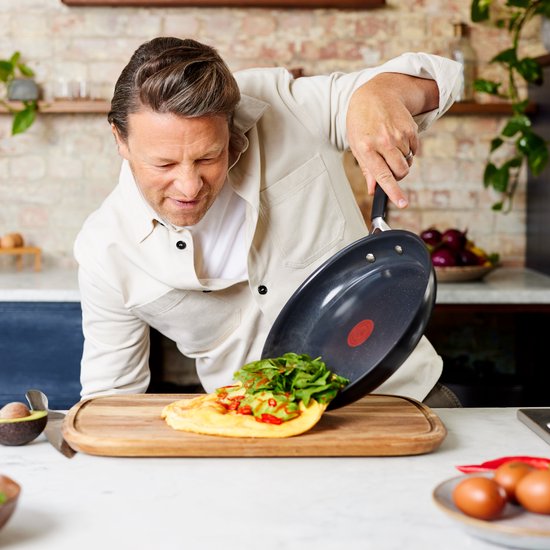 Jamie Oliver by Tefal Home Cook Koekenpan - Keramisch - 28 cm | bol