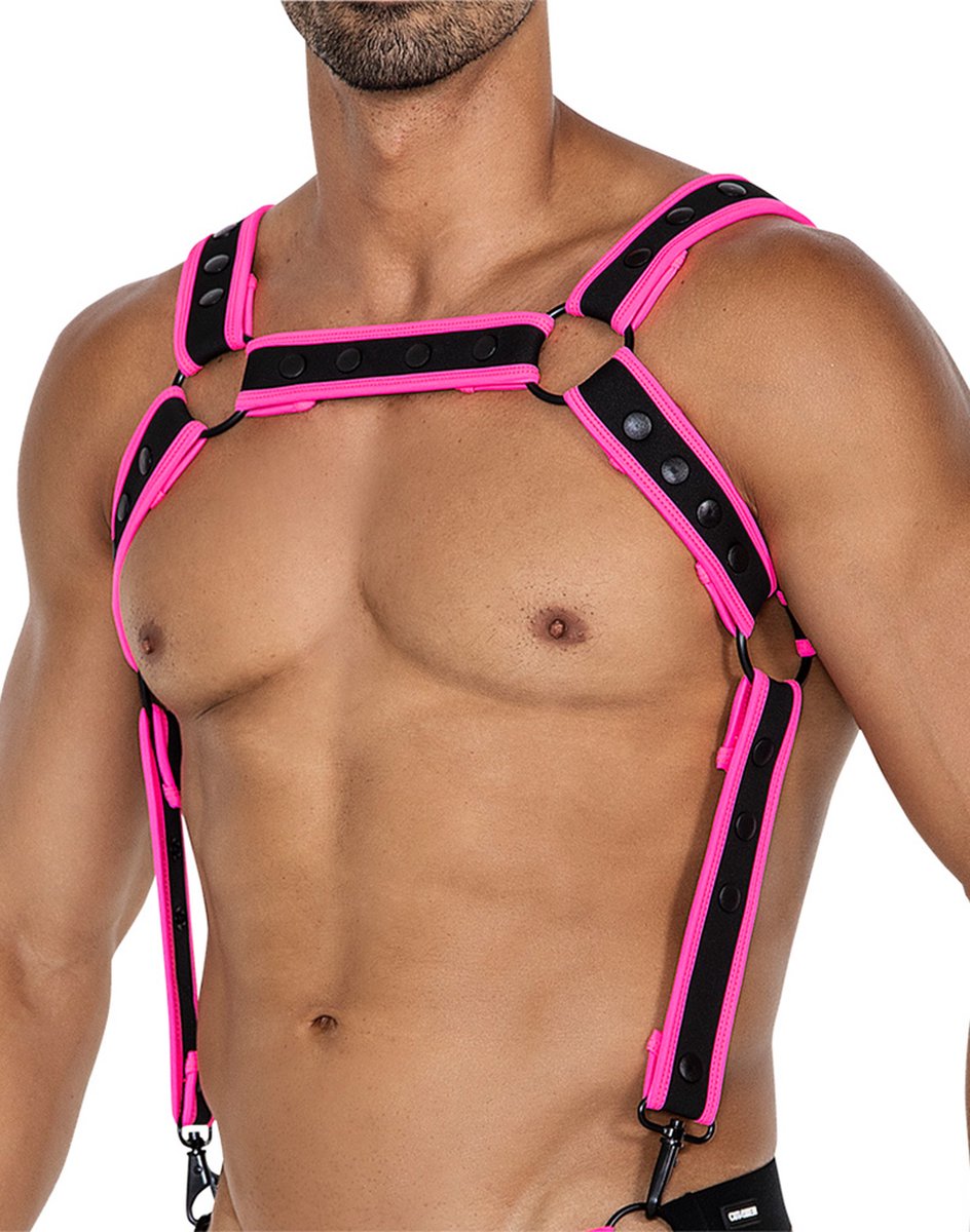 Goedkoopste H4RNESS by C4M - NEO - Harnas - Hot Pink