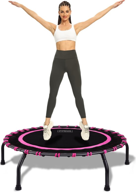 Solacis Mini trampoline - Fitness trampoline - Kinder trampoline - Mini trampoline volwassenen - Kleine trampoline - Must have!