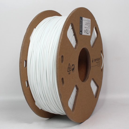 Foto: Gembird 3d printer filament pla flexible wit 1 75 mm 1kg