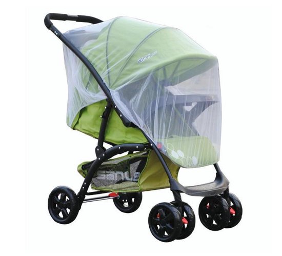 Kinderwagen Klamboe - Baby Buggy - Klamboe Baby - Muggennet Kinderwagen - Kindvriendelijk - Anti Muggenset - Anti Ongedierte van Kinder — afbeelding 3