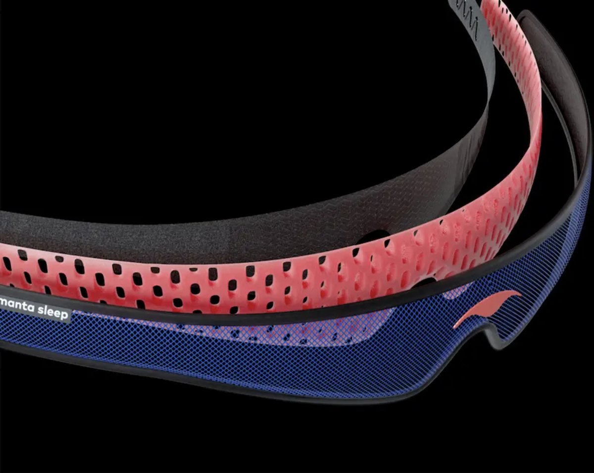 Manta Sleep Mask PRO - 100% verduisterend slaapmasker voor zijslapers, ademend en comfortabel voor slapen/reizen/dutjes/ploegendienst. Ventilerend & ultrazacht. — afbeelding 7