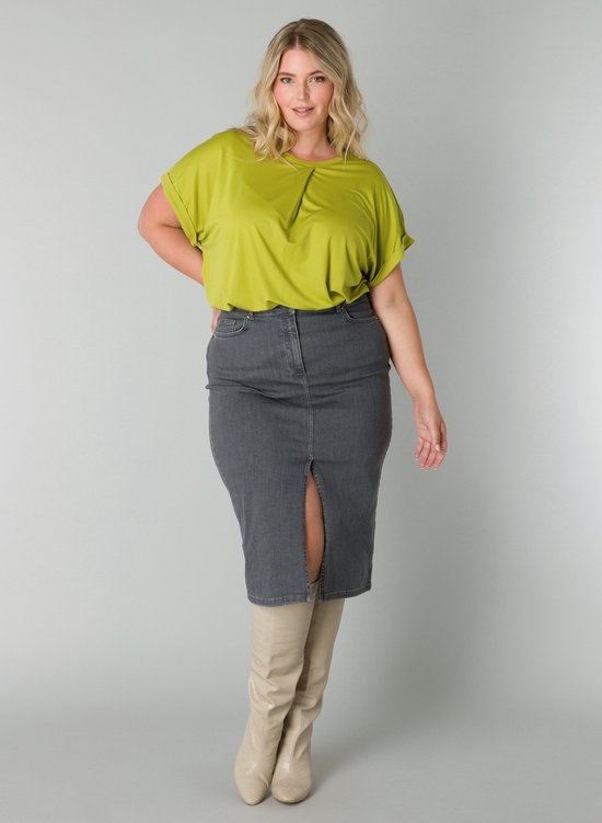 YESTA Rory Tops - Leaf Green - maat X-0(44)