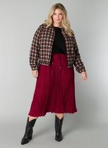 YESTA Romaisa Cover ups - Dark Red/Multicolour - maat 3(52)