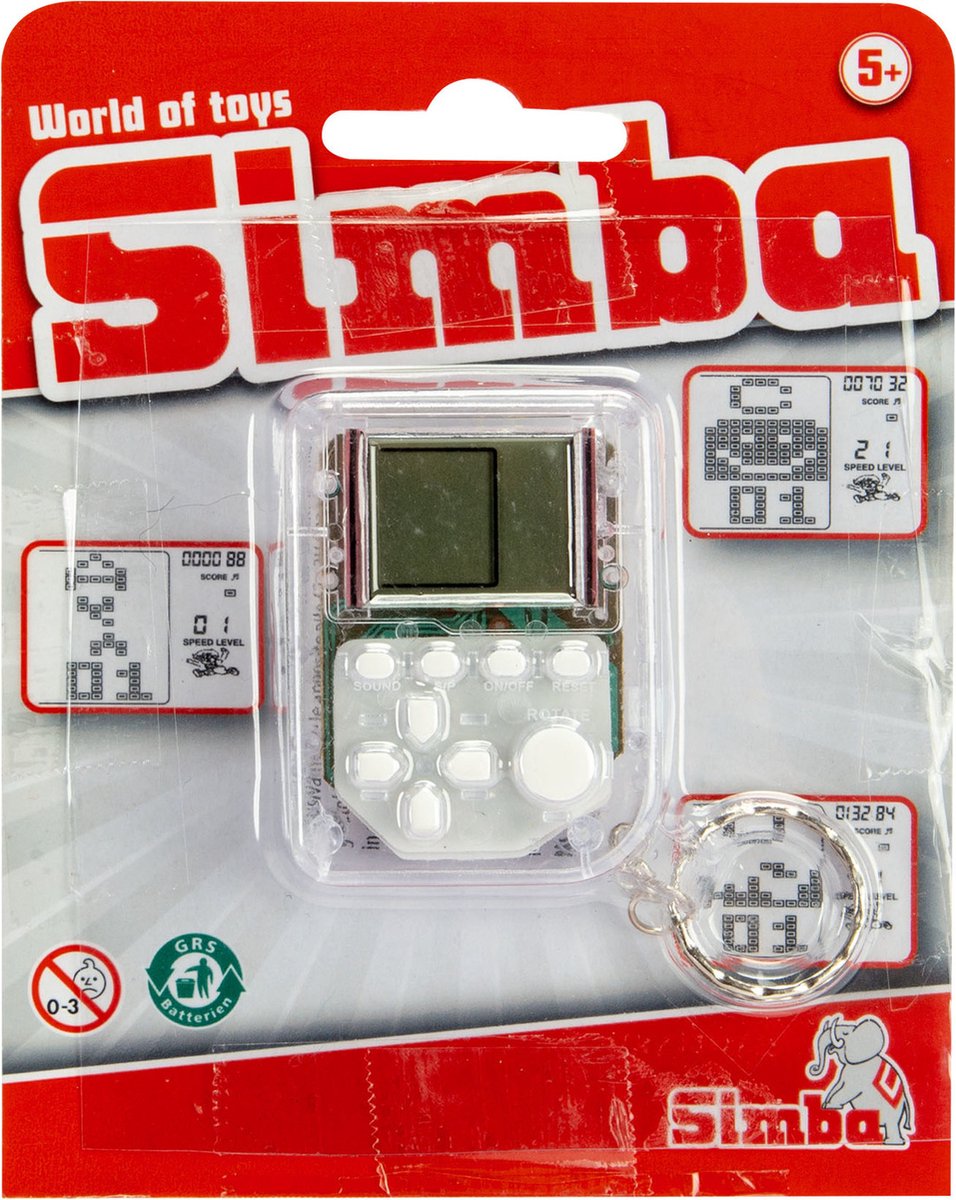 Simba - Brickgame LCD-Game - Computerspel - Blokken stapelen - Vanaf 5 jaar.