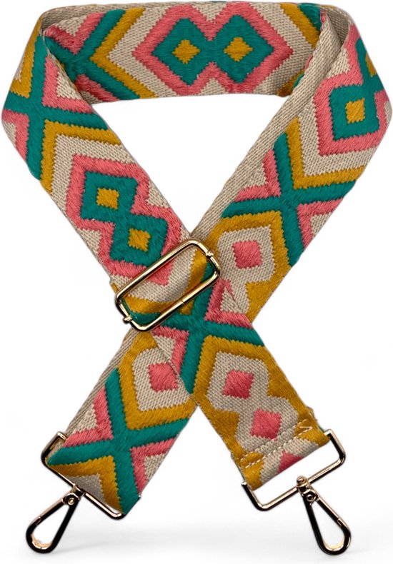 BENECREAT 30 yards 6 kleuren dikke katoenen riem, luxe tasriem van 25 mm breed, riem met hoge dichtheid voor stoffen draagtassen, riemriemen, knutselaccessoires
