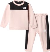 Ensemble technique TNF deux pièces The North Face en rose.
