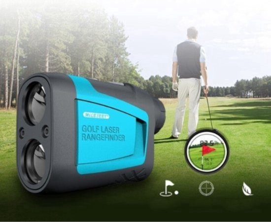 Thuys – Professionele Golf Rangefinder – Golf Laser Afstandsmeter – Multifunctioneel – 2000M Bereik – Blauw — afbeelding 4