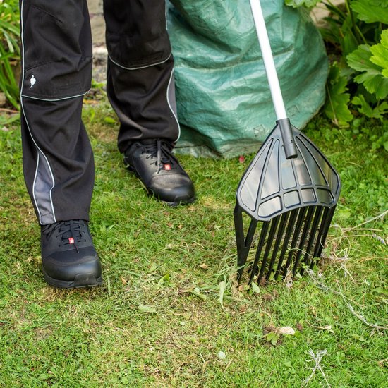 Tuin hark, schep, greep 3 in 1 voor blad, gras, rommel etc. van Kinzo Garden — afbeelding 5