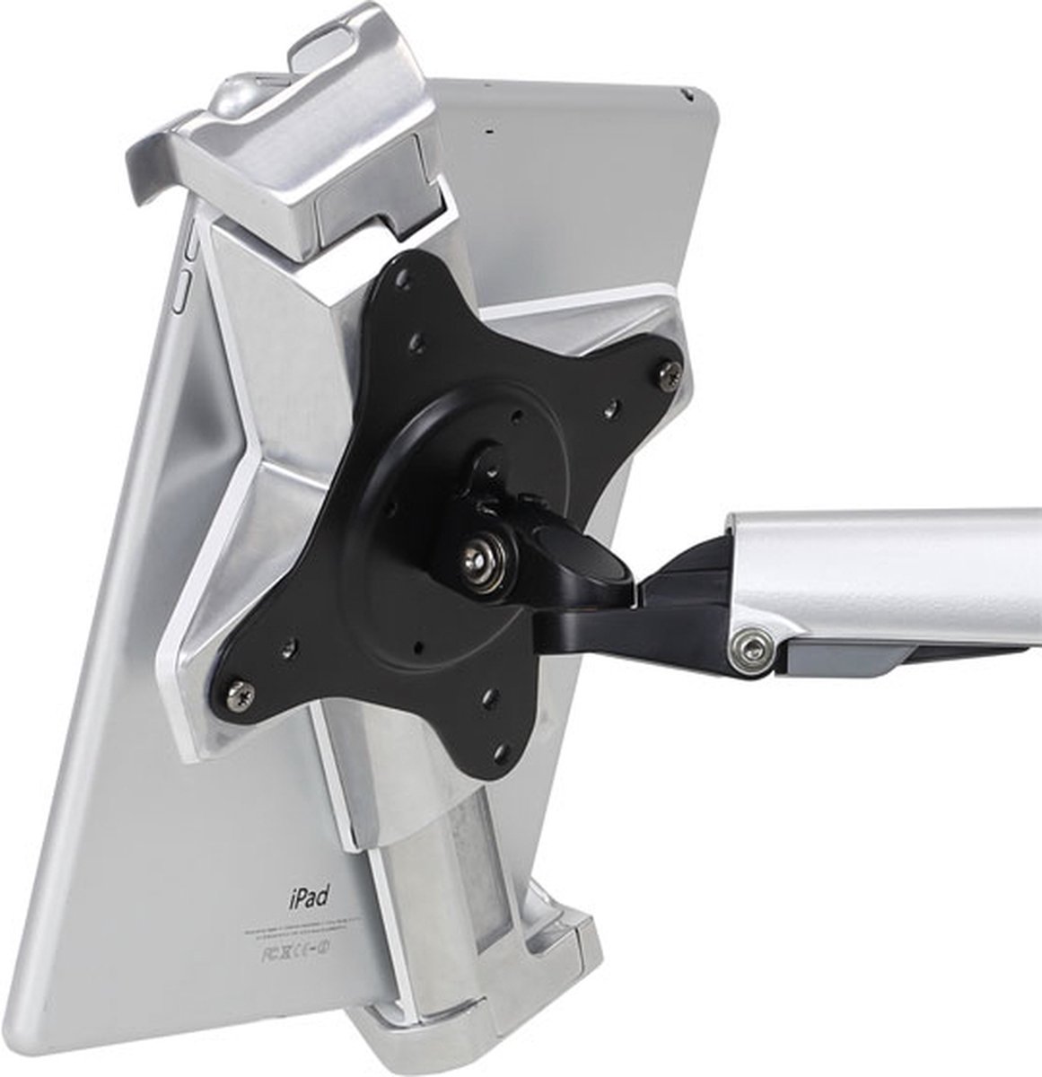 "Ergotron - Bevestigingscomponent ( bevestiging ) voor tablet - vergrendelbaar - metaal, composiet - schermgrootte: 7"" - 13"" - draagbaar op arm"