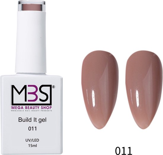 Biab gel/Build It gel 15ml. HEMA & TPO free (011) - Biab - Builder Gel - Biab nagellak - build it gel