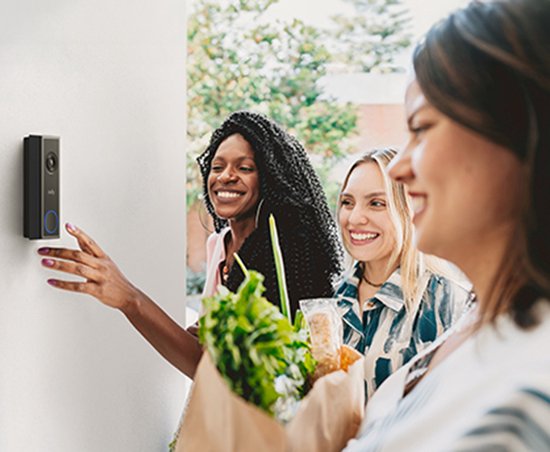 eufy Security C31 Video Deurbel - Add-on - Video Doorbell - 2K Resolutie - Nachtzicht - Draadloos/Batterij - Live videogesprek - 24/7 opname - Mens- en bewegingsdetectie - Compatibel met HomeBase S380 - Geen abonnementskosten
