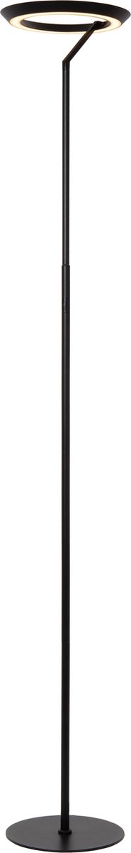 Lucide CELESTE - Vloerlamp - Ø 28 cm - LED Dimb. - 1x21W 2700K - Zwart