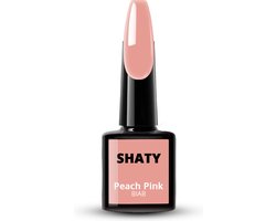 SHATY® BIAB – Builder in a Bottle – BIAB Nagel Builder Gel – BIAB Nagellak – Peach Pink - HEMA & TPO Free – 8ml