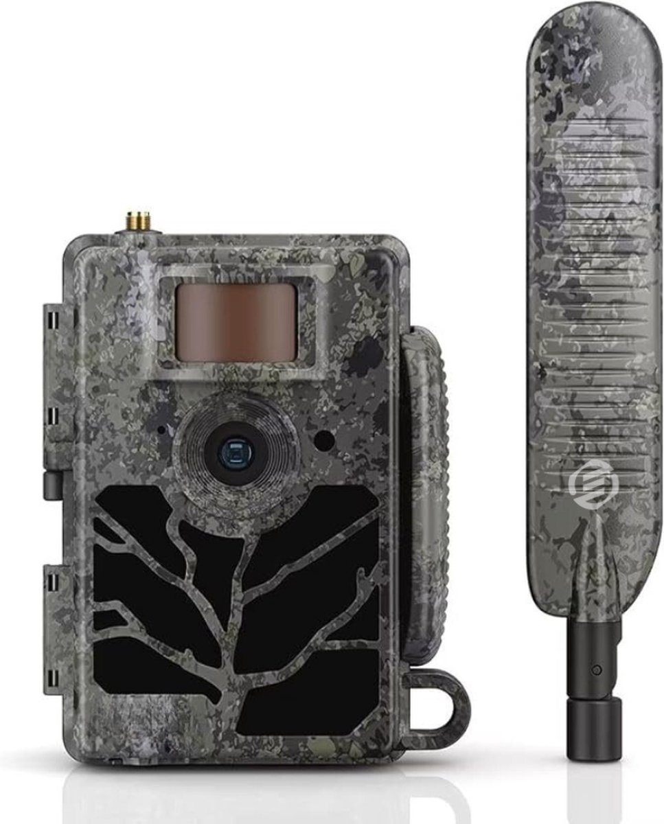 Equivera Wildcamera voor Buiten - Wildcamera met Nachtzicht - WiFi - Hoge Resolutie - Waterdicht - Wild Camera - Premium