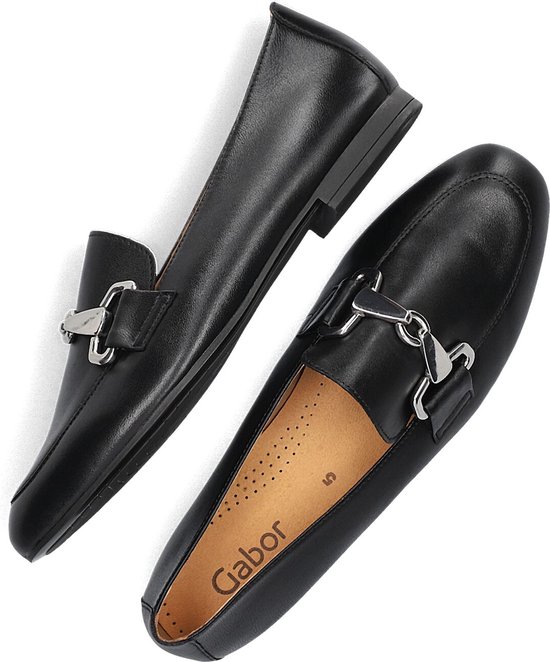 Foto: Gabor 211 loafers instappers dames zwart maat 39