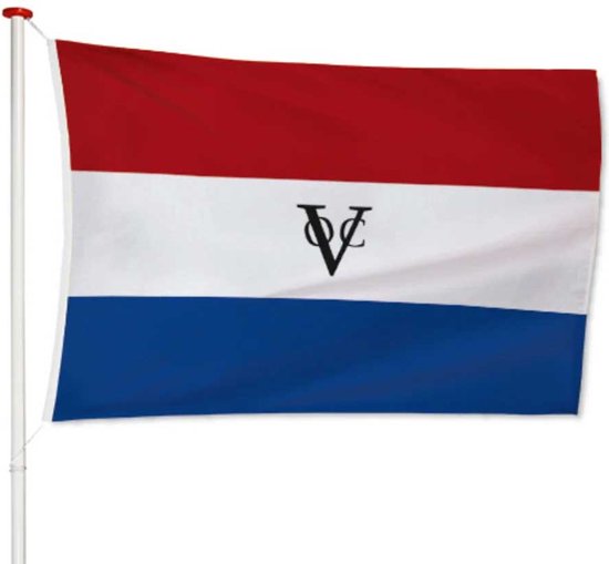 VOC vlag -Verenigde Oost-Indische Compagnie vlag 40x60cm - Kwaliteitsvlag