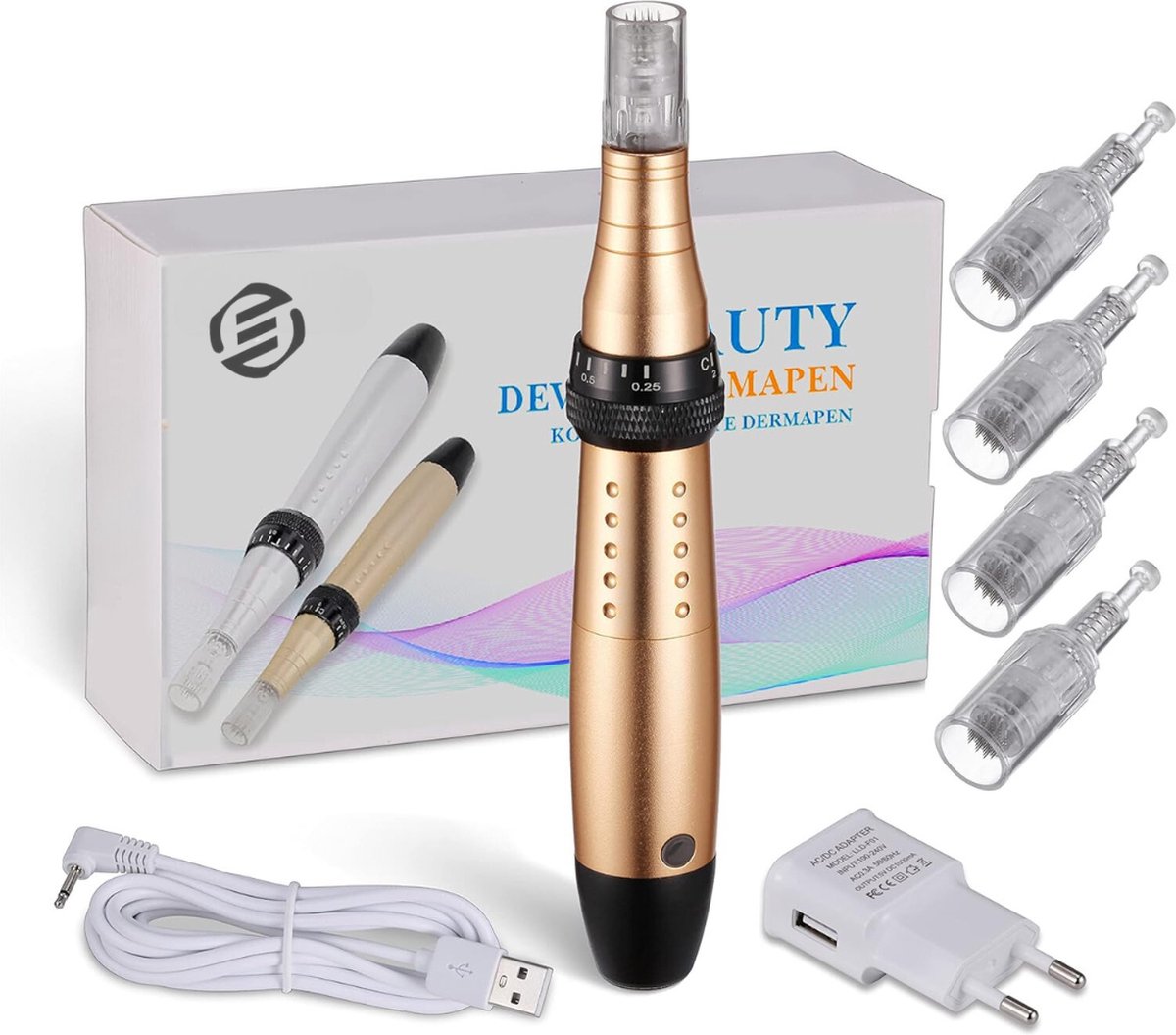 Equivera Laser Plasma Pen - Huidverzorging - Gezicht - Huid - Donkere Vlekken - Sproeten - Pigmentvlekken - Wratten - Tattoo - Moedervlekken - Verwijderaar - Schoonheid - Huidverjonging
