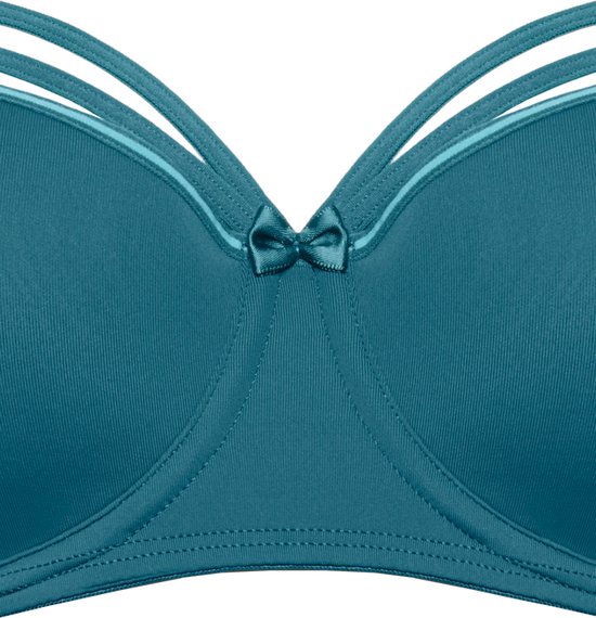 Marlies Dekkers – Dame de Paris – BH préformé – 36590 – Petrol et Blue clair – Taille B80/95