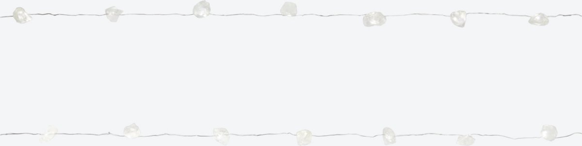 Crystal ledverlichting 2 meter | 20 led | Rose Quartz