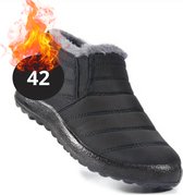 Generisch Winterschoenen voor heren, warm gevoerd, antislip, sneeuwlaarzen, ergonomische en winterlaarzen, uniseks, waterdicht, wandelschoenen, high top, sportschoenen, outdoor, orthopedische sneakers