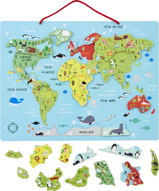 Vertbaudet Magnetische puzzel Wereld van VER — afbeelding 2