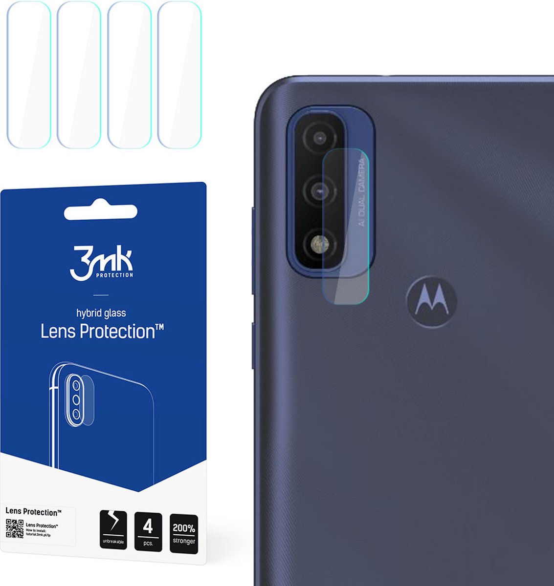 Motorola Moto G Pure - 3mk Lens Protection