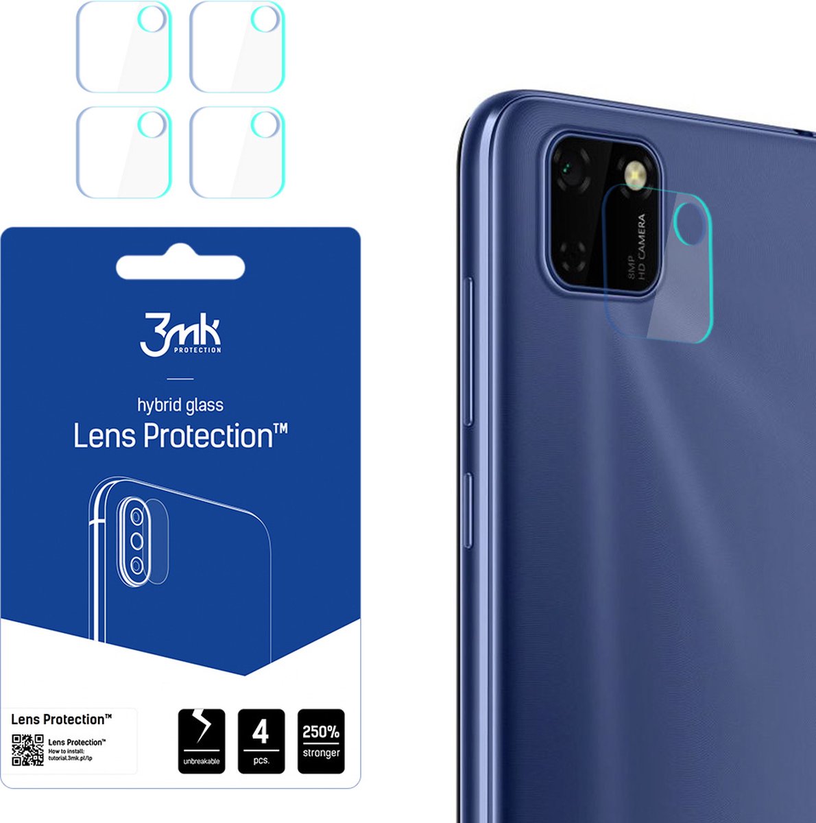 Huawei Y5p - 3mk Lens Protection