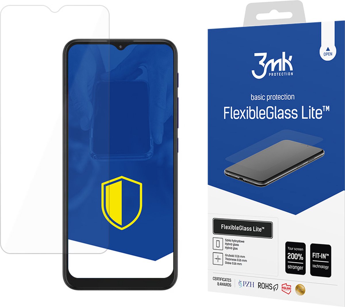 Motorola Moto E7 - 3mk FlexibleGlass Lite