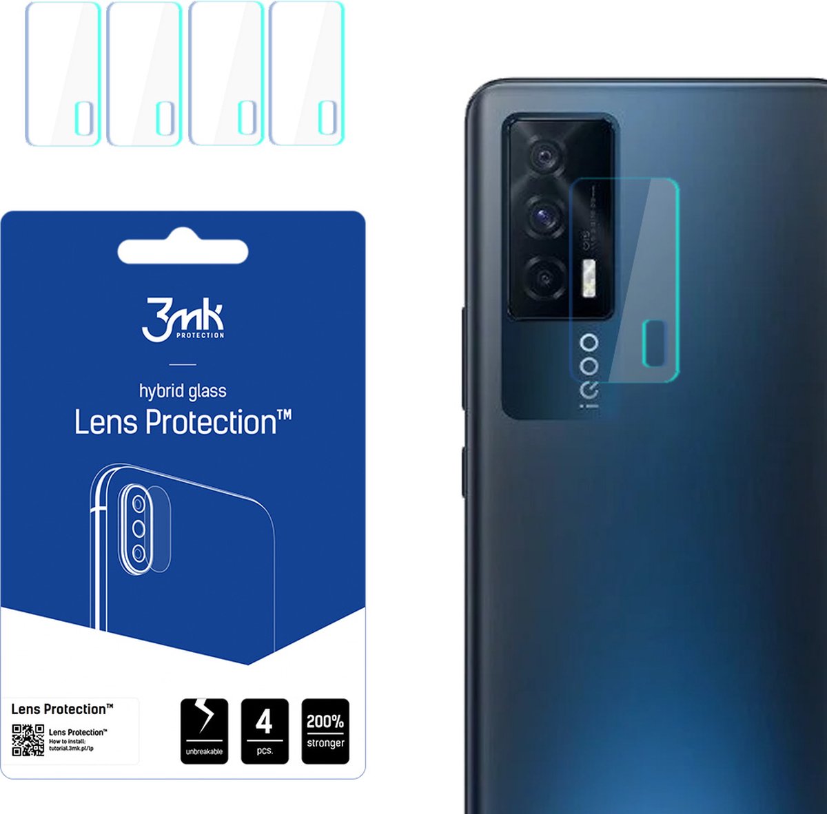 Vivo IQOO Neo 5 5G - 3mk Lens Protection
