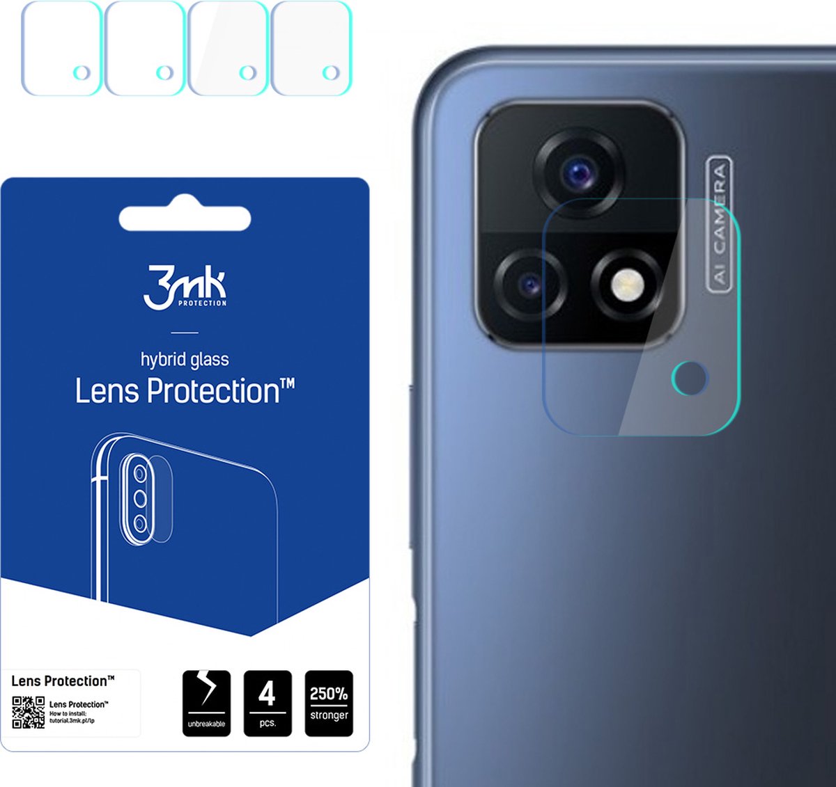 Vivo IQOO U3X 5G - 3mk Lens Protection