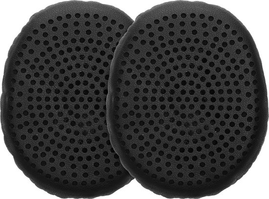 Kwmobile 2x Fluwelen Oorkussens Voor Sennheiser Hd515 Hd555 Hd595 Hd518 Koptelefoons Kussens Voor Over Ear Koptelefoon In Zwart