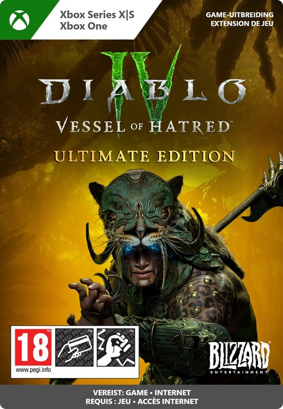 Foto: Diablo iv vessel of hatred ultimate edition game uitbreiding xbox series x s xbox one download