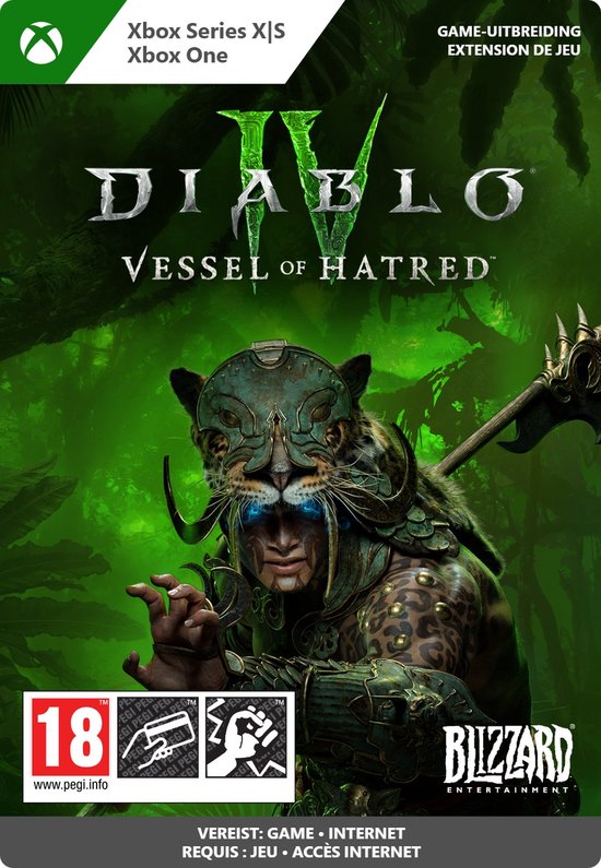 Diablo® IV: Vessel of Hatred - Standard Edition - Game Uitbreiding - Xbox Series X|S/Xbox One Download