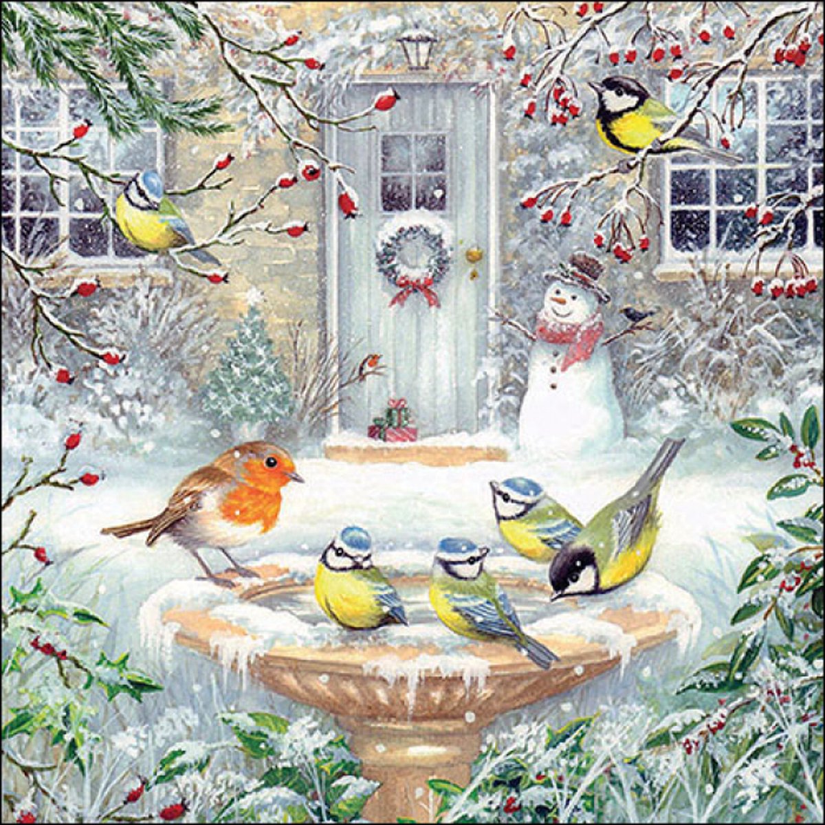 Ambiente - servetten - Joy bath - 33 x 33 cm