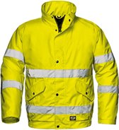 SIR SAFETY SUPER ESSENTIAL Hi Vis Reflecterend Parka Werkjas HEREN Veiligheidsjas Geel - Waterdicht - Reflecterende Band - Gevoerd