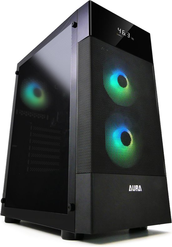 PC de jeu AMD Ryzen 5 6 Core RVB ELITE - RTX 3050 8 Go - 16 Go de RAM - 1 To M2. 0 SSD NVME - WIFI - Gamdias Talos E2