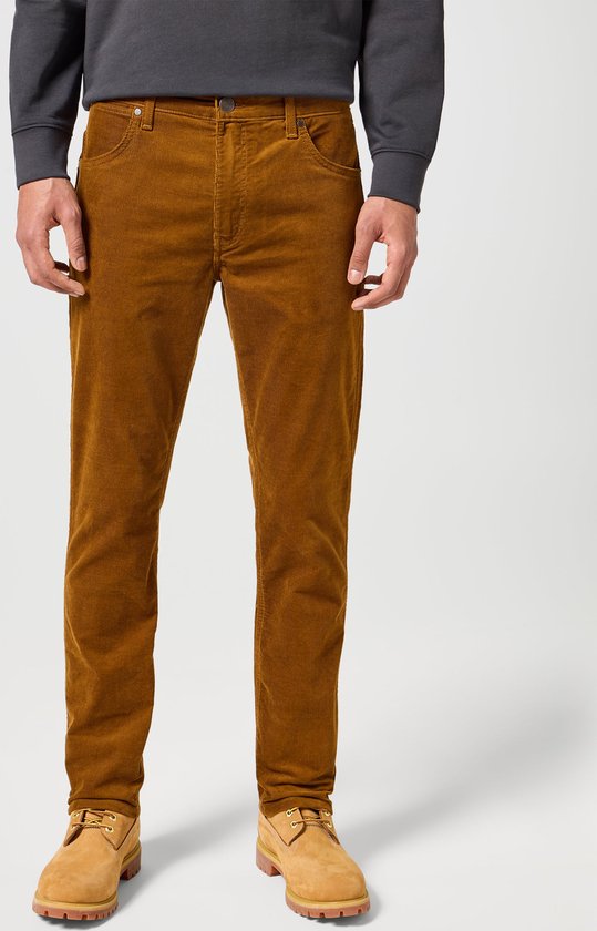 Wrangler - Greensboro - Velours côtelé coupe régulière pour homme - Robe de moine