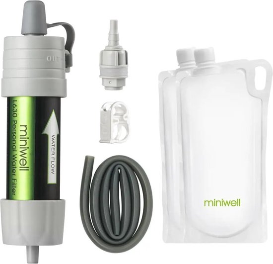 Jemaison waterzuiveraar – mini – met waterzak – 2000 liter