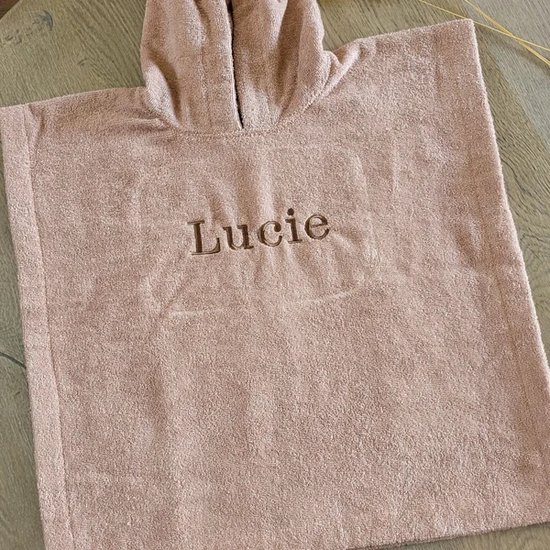 Funnies Poncho Pinkstone Maat L (2 t/m 4 jaar) van Merkloos — afbeelding 3