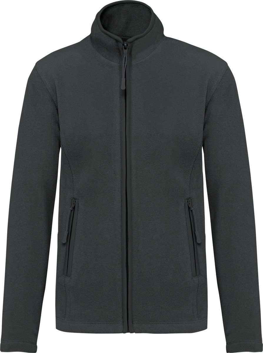 Kariban Microfleece met rits dames K907 Dark Grijs